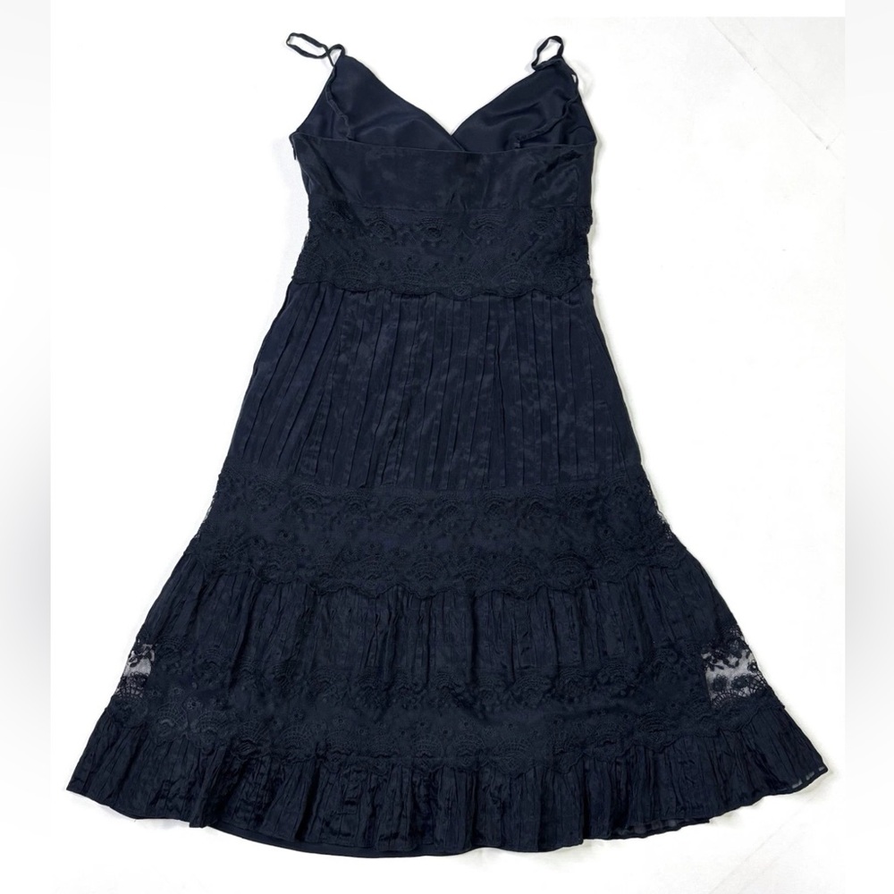 Ann Taylor Midnight Blue Lace Dress - Picture 2 of 9